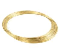 Alambre de cobre para envolver cables, Alambre de latón macizo desnudo 0,3/0,4/0,5/0,6 mm diámetro y 1 kg peso for joyería, manualidades, electricidad e industria(0.4mm*1kg)