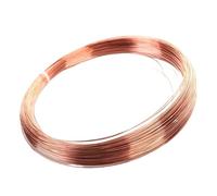 alambre de cobre, Soldadura de cobre, alambre esmaltado, bobina T2 conductor superfino 5 m(0.3mm)