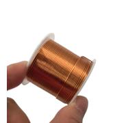 alambre de cobre, Soldadura de cobre, alambre esmaltado, cable bobinado magnético, for bobinas altavoz(Od 0.55mm)