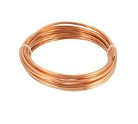 Alambre de cobre, Tubo de cobre blando Tianwandong 1 m, tubo bobina, diámetro exterior 2 a 8 mm, interior a 6, tubería alambre puro for aire acondicionado y refrigeración(2x1mm)