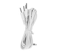 Alambre de Electrodo, Alambre de Masajeador, Tipo Pin de 3,5 Mm, Longitud de 1,2 Metros para Máquina de Fisioterapia(Un arrastre cuatro puntadas)