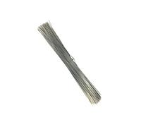 Alambre de Hierro galvanizado en frío, diámetro 0,75 mm, Peso 0,5 kg, Alambre galvanizado for Etiquetas, for Obras y viviendas, Longitud 350 mm (380 Unidades)(350Mm(380Pcs))