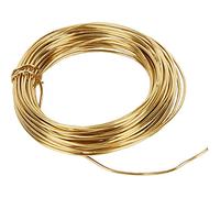 Alambre de latón, 1,2 mm de grosor, 100 mm, latón, 10 m