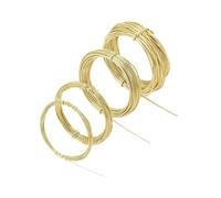 Alambre de latón Alambre de latón/cobre blando 0,1mm-1mm diámetro for la producción modelos artesanales, longitud 10 metros(Brass wire,0.6mm)