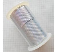 Alambre de metal indio, 1 mm de diámetro, 99,995% puro for nanotecnología, soldadura de semiconductores y uso criogénico.(50Grams 8.7m)