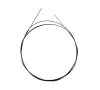 Alambre de nitinol negro de 1 metro de longitud, alambre de aleación de memoria de nitinol ultraflexible for materiales inteligentes.(0.1mm x 1m)