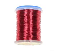 Alambre de oropel para atar moscas de 0,2 mm, hilo de metal suave para construir patrones realistas de mosca con visibilidad mejorada (D)