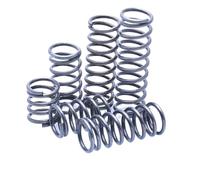 Alambre de resorte de compresión negro personalizable: resortes de presión de 3 mm de diámetro, acero for resortes, diámetro exterior de 16-40 mm, longitud de 30-100 mm(4pcs 28mm x 35mm)