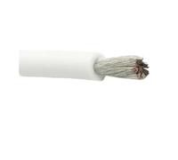 Alambre De Silicona Flexible Suave De 5/10/20/50 M, Cobre Estañado De Alta Temperatura 20 18 AWG(White,50m 18 AWG)