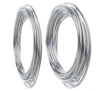 Alambre de soldadura con núcleo fundente para acero de aluminio y cobre, 1,6 mm o 2 mm de diámetro, 5 m de longitud, no necesita flujo adicional, compatible con soldadura y soldadura (1,6 mm x 5 m)