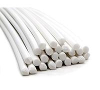 Alambre de soldadura de plástico PE-HD 4mm Redondo Blanco (RAL9010) HDPE 25 barra