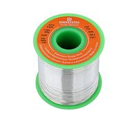 Alambre de soldadura ultrafino de calibre fino, flujo de núcleo de colofonia, sin plomo, 0.3 mm, 7.05 onzas, flujo 2.5% Sn99 Ag0.3 Cu0.7 para soldadura eléctrica de alta precisión componente pequeño