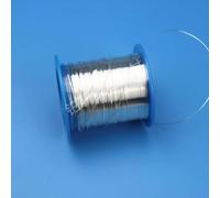 Alambre de tantalio - Rollo de 1 m for laboratorio e investigación | Objetivo de tantalio for uso electrónico y químico(0.25mm)