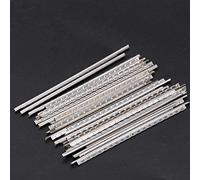 Alambre de Traste de Guitarra Eléctrica de 24 Uds., Accesorios de Instrumentos Musicales de Alambre de Traste de Cuproníquel de 2,8mm para Bajo de Guitarra Eléctrica Fender Strat Tele