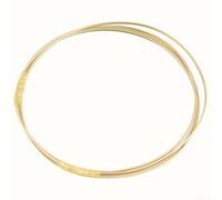 Alambre de traste de guitarra mejorado de cuproníquel adecuado para guitarras eléctricas, acústicas y bajos (1,6 mm)