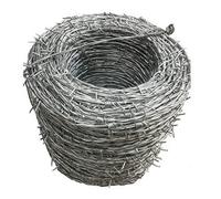 Alambre espino galvanizado 4/13/15 rollo 250 m