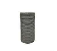 Alambre flexible de malla de acero inoxidable de larga duración para agujeros, grietas, rejillas de ventilación, barrera de control de plagas, color plateado, rollo de 127 mm x 15 m (127 mm x 6 m)