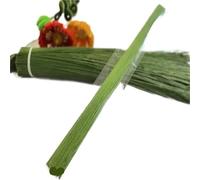 Alambre Floristeria 100/300/500/1000 piezas de tallo floral 40 cm for arreglos florales, manualidades, accesorios hechos a mano para Bricolaje(Light green,15bag(1500pcs))