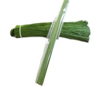 Alambre Floristeria 100/300/500/1000 piezas de tallo floral 40 cm for arreglos florales, manualidades, accesorios hechos a mano para Bricolaje(Deep green,1bag(100pcs))