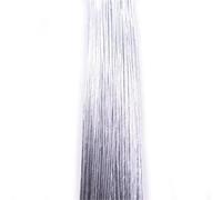 Alambre Floristeria 25 piezas de alambre hierro 0,46 mm y 80 cm largo for hacer flores media, for bricolaje nailon para Bricolaje(Color2)