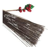 Alambre Floristeria Tallos de flores artificiales 1/2/3/4/5 mm, 40/60 cm, for hacer tú mismo, hechos a mano, for coronas decorativas para Bricolaje(Color 4)