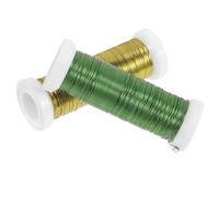 Alambre Floristeria Tallos de flores, manualidades, arreglos florales, alambres hierro para Bricolaje(PURPLE)