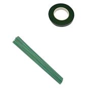 Alambre Floristeria Tallos florales de calibre 22/20 for hacer flores artificiales y manualidades para Bricolaje(Color 3)