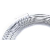 Alambre - galvanizado, 1mm de diámetro y 50m de longitud, ideal para trabajos de construcción y jardinería, alta resistencia y durabilidad.*