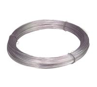 Alambre galvanizado - Rollo de 5 kg, calibre 6 (1,1 mm), ideal para cercas y estructuras, duradero y resistente a la corrosión.