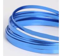 Alambre Metalico Alambre de aluminio plano de 5mm de ancho y 1mm de grosor, alambre de floristería de Metal suave for accesorios de joyería DIY, fabricación artesanal(D)