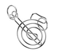 Alambre para - de alambre de metal de 8 piezas, juguete de truco de magia chino, juguete de truco de magia de anillo chino, juego de enclavamiento para fiestas, desafío para niños