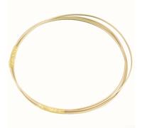 Alambre para guitarra eléctrica y acústica, 2,5 m, de latón, 0,6 - 2,4 mm, para Fender para herramientas de reparación de ukelele Gibson Bass (2,4 mm)
