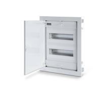 ALAMBRE PARA PARED CENTRALINO 2 FICHEROS 24 MO'DULOS 677.2024.1