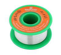 Alambre para soldadura sin plomo, 2,5% Sn99 Ag0.3 Cu0.7 diámetro de flujo 0.032 pulgadas, peso 0.11 libras. para soldadura electrónica de alta precisión DIY reparación