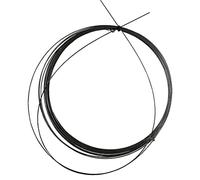 Alambre Recto de Aleación de Nitinol Superelástico 1M, Níquel-Titanio, Filamento Hiperelástico 0,1-1,8 MM, Acero de Resorte Negro (0.8MMX1M)