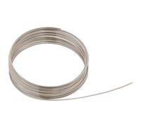 Alambre redondo brillante de acero inoxidable calibre 18 Beadalon 180S-018 para joyer a (3,5 m)