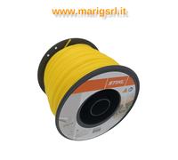 Alambre redondo de nailon STIHL para desbrozadora amarillo mm ø 3,0 x 162 metros
