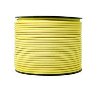 Alambre redondo para soldadura de PVC Alambre de soldadura de PVC, 4mm x 100 metros, multicolor for suelos de plástico, cancha de básquet de cuero(Light Yellow)