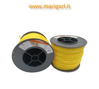 Stihl Bobina de hilo cuadrado – Amarillo – 3,0 mm – 271 m – Para desbrozadora