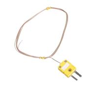 Alambre termopar tipo K con revestimiento fuerte con tapones termopar para una temperatura estable
