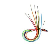 Alambre ultra fino UL10064 34AWG FEP, alambre micro Litz de cobre estañado aislado, 5-500M(Yellow,50 Meters)