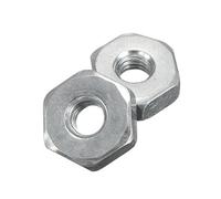Alamor 2Pcs M8X1.25 19mm Tuerca De Tornillo De Aluminio para Stihl Ms170 / 210/250/260/290/390/441/460 Sierras