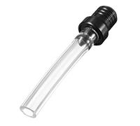 Alamor Anti Reverse Gas Fuel Gasolina Tank Cap Válvula Ventura Tubo Respiradero ATV Pit Dirt Bike-Black