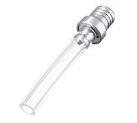 Alamor Anti Reverse Gas Fuel Tapón del Tanque De Gasolina Válvula Ventura Tubo De Ventilación ATV Pit Dirt Bike-Chrome