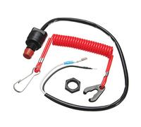 Alamor Motor Fuera De Borda Universal De Emergencia Matar Interruptor De Parada Y Seguridad De La Correa para Yamaha