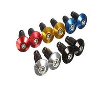 Alamor Par 7/8 Pulgadas Manillar Universal Empu?aduras De Barra Tapones De Extremo Cap Motocicleta Bici