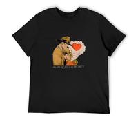 Alan Parsons Project Don't Answer Me Video Men's T-Shirt Unisex Black Cotton Print tee Shirts XL