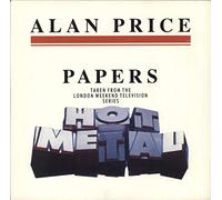 Alan Price - Papers 7 Inch (7" Vinyl 45) UK Trojan 1986