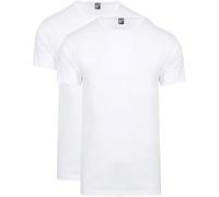 Alan Red Camiseta Derby Blanco (2 unidades) - Talla L - Hombre - Ropa - Corte regular - 6672 01 Derby 2p O-n, Blanco