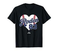 Alan Roden Baseball Heart Toronto Baseball MLBPA Camiseta
